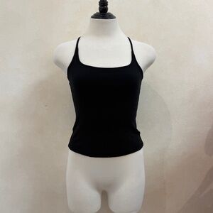 Black Spaghetti Strap Tank Top